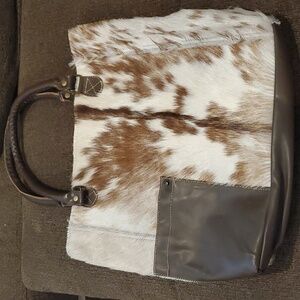 Boutique cowhide tote